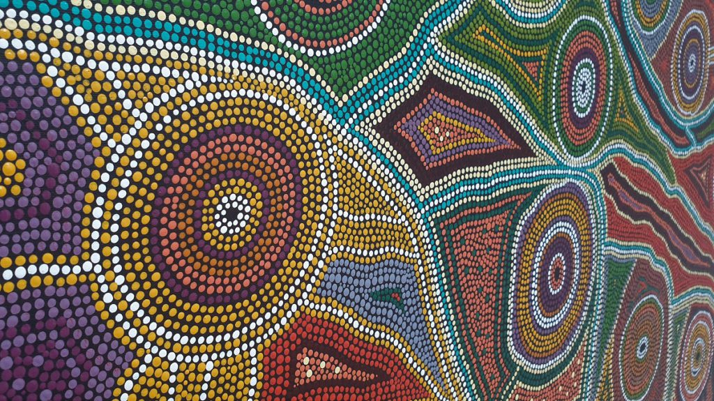 Gamilaraay by Arkeria Rose Armstrong represented by Maliyaa