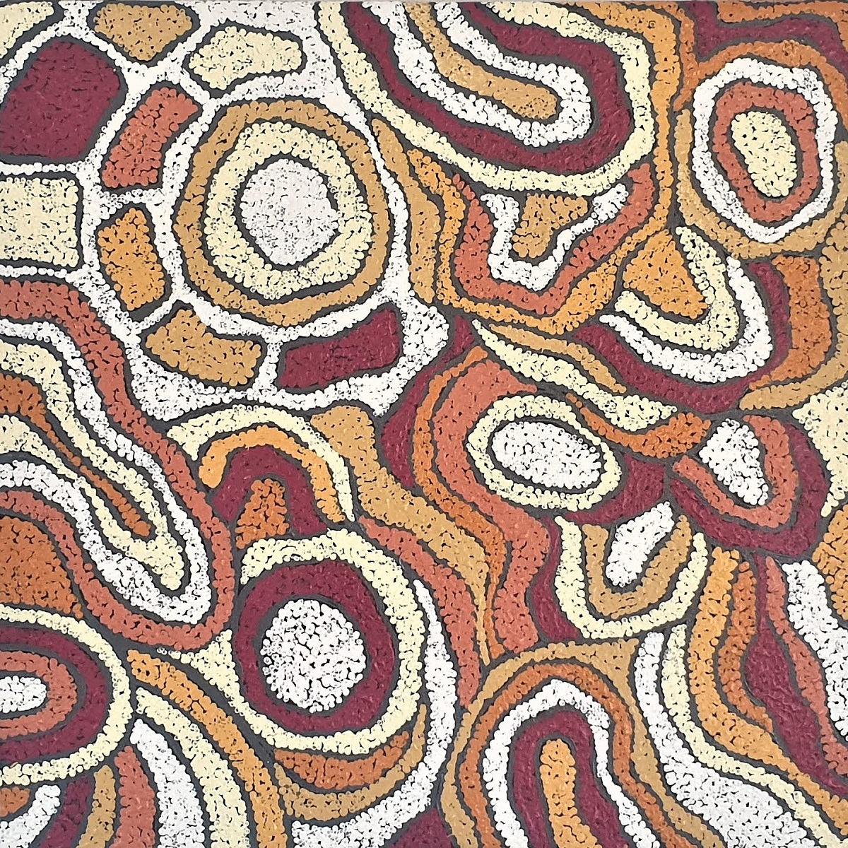 Aboriginal dot painting